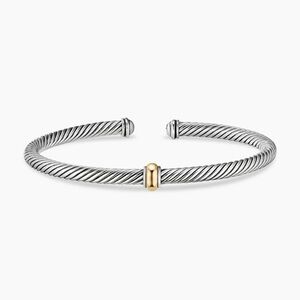 David Yurman Classic Cable Station Bracelet